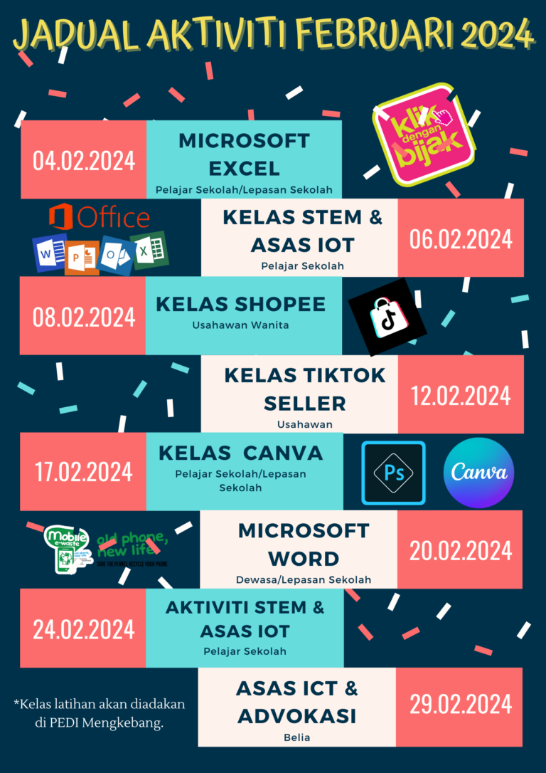 JADUAL AKTIVITI FEB 2023